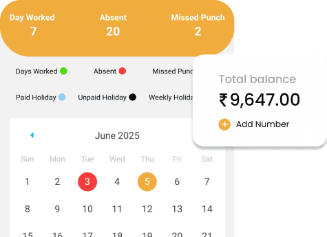 Smart Attendance Feature UI